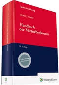 Cover: Handbuch der Mietnebenkosten - Luchterhand