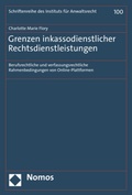 Cover: Grenzen inkassodienstlicher Rechtsdienstleistungen - Nomos