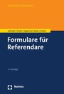 Cover: Formulare für Referendare - Nomos