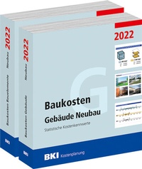 Bild vergrößern Bild: BKI Baukosten Gebäude + Bauelemente Neubau 2022 - Kombi Teil 1-2 - Rudolf Müller Verlag