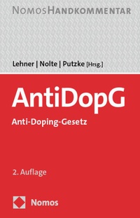 Enlarge image Cover: Anti-Doping-Gesetz: AntiDopG - Nomos