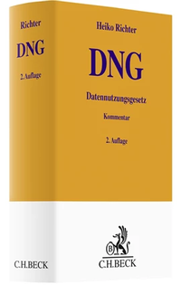 Abbildung von: Datennutzungsgesetz: DNG - C.H.BECK