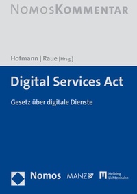 Enlarge image Cover: Digital Services Act - Nomos
