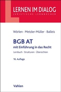 Abbildung von: BGB AT - Vahlen