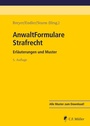 Cover: AnwaltFormulare Strafrecht - C.F. M&uuml;ller