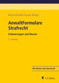 Bild: AnwaltFormulare Strafrecht - C.F. Müller