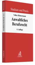 Bild: Anwaltliches Berufsrecht - C.H.BECK