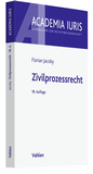 Cover: Zivilprozessrecht - Vahlen