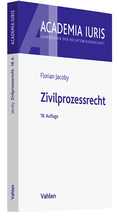 Cover: Zivilprozessrecht - Vahlen