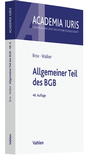 Bild: Allgemeiner Teil des BGB - Vahlen