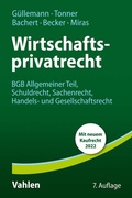 Abbildung von: Wirtschaftsprivatrecht - Vahlen