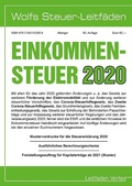 Cover: Einkommensteuer f&uuml;r 2020 - Leitfaden