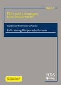 Cover: Falltraining K&ouml;rperschaftsteuer - HDS
