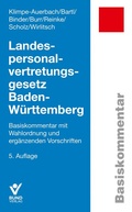Abbildung von: Landespersonalvertretungsgesetz Baden-Württemberg - Bund-Verlag