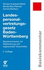 Bild: Landespersonalvertretungsgesetz Baden-Württemberg - Bund-Verlag