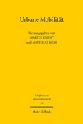 Cover: Urbane Mobilit&auml;t - Mohr Siebeck
