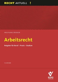 Abbildung von: Arbeitsrecht - Bund-Verlag