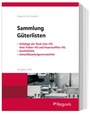Cover: Sammlung Güterlisten - Ausgabe 2023 - Reguvis Fachmedien