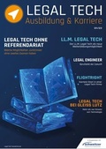 Bild: LEGAL TECH Ausbildung und Karriere - Magazin 1/2022 - Advotisement UG