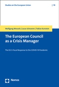 Cover: The European Council as a Crisis Manager - Nomos