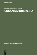 Cover: Organisationsklima - De Gruyter