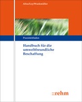 Cover: Handbuch f&uuml;r die umweltfreundliche Beschaffung - Grundwerk ohne Fortsetzungsbezug - Rehm