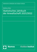 Cover: Statistisches Jahrbuch der Anwaltschaft 2021/2022 - Nomos