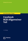 Bild: Casebook BGB Allgemeiner Teil - Nomos