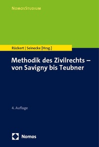 Abbildung von: Methodik des Zivilrechts - von Savigny bis Teubner - Nomos