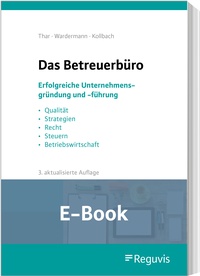 Abbildung von: Das Betreuerbüro (E-Book) - Reguvis Fachmedien