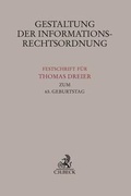 Cover: Gestaltung der Informationsrechtsordnung - C.H.BECK