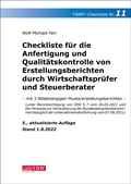 Cover: Checkliste 11 f&uuml;r die Anfertigung und Qualit&auml;tskontrolle von Erstellungsberichten durch Wirtschaftspr&uuml;fer und Steuerberater - IDW