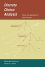 Cover: Discrete Choice Analysis - MIT Press