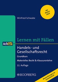 Abbildung von: Handels- und Gesellschaftsrecht - Boorberg