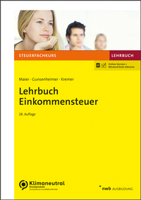 Abbildung von: Lehrbuch Einkommensteuer - NWB