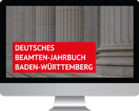 Abbildung von: Deutsches Beamten-Jahrbuch Baden-Württemberg - Walhalla