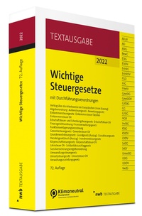 Abbildung von: Wichtige Steuergesetze - NWB