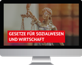 Cover: Gesetze f&uuml;r Sozialwesen und Wirtschaft - Walhalla