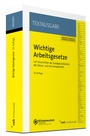 Cover: Wichtige Arbeitsgesetze - NWB