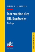 Cover: Internationales UN-Kaufrecht - Mohr Siebeck