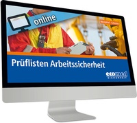 Abbildung von: Prüflisten Arbeitssicherheit online - ecomed Storck