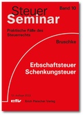 Bild: Erbschaftsteuer/Schenkungsteuer - Erich Fleischer Verlag