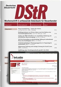 Abbildung von: DStR Deutsches Steuerrecht - C.H.BECK