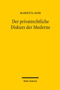 Bild: Der privatrechtliche Diskurs der Moderne - Mohr Siebeck