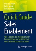 Cover: Quick Guide Sales Enablement - Springer Gabler