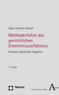 Abbildung von: Methodenlehre des gerichtlichen Erkenntnisverfahrens - Nomos