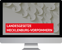 Abbildung von: Landesgesetze Mecklenburg-Vorpommern - Walhalla