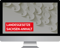 Abbildung von: Landesgesetze Sachsen-Anhalt - Walhalla