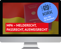 Abbildung von: MPA Melderecht, Passrecht, Ausweisrecht - Walhalla
