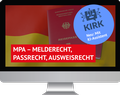 Cover: MPA Melderecht, Passrecht, Ausweisrecht - Walhalla